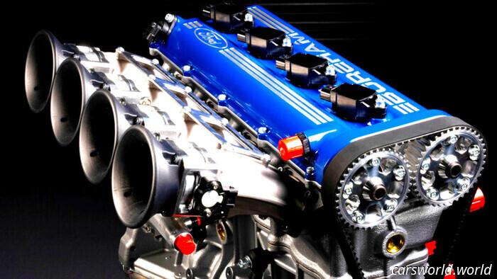 Этот четырёхцилиндровый двигатель раскручивается до 10 000 об/мин | Carscoops